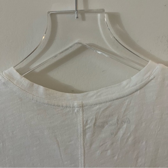 J Crew Shirt Womens White Girlfriend pocket tank top medium CJ049 NWT - Picture 12 of 14